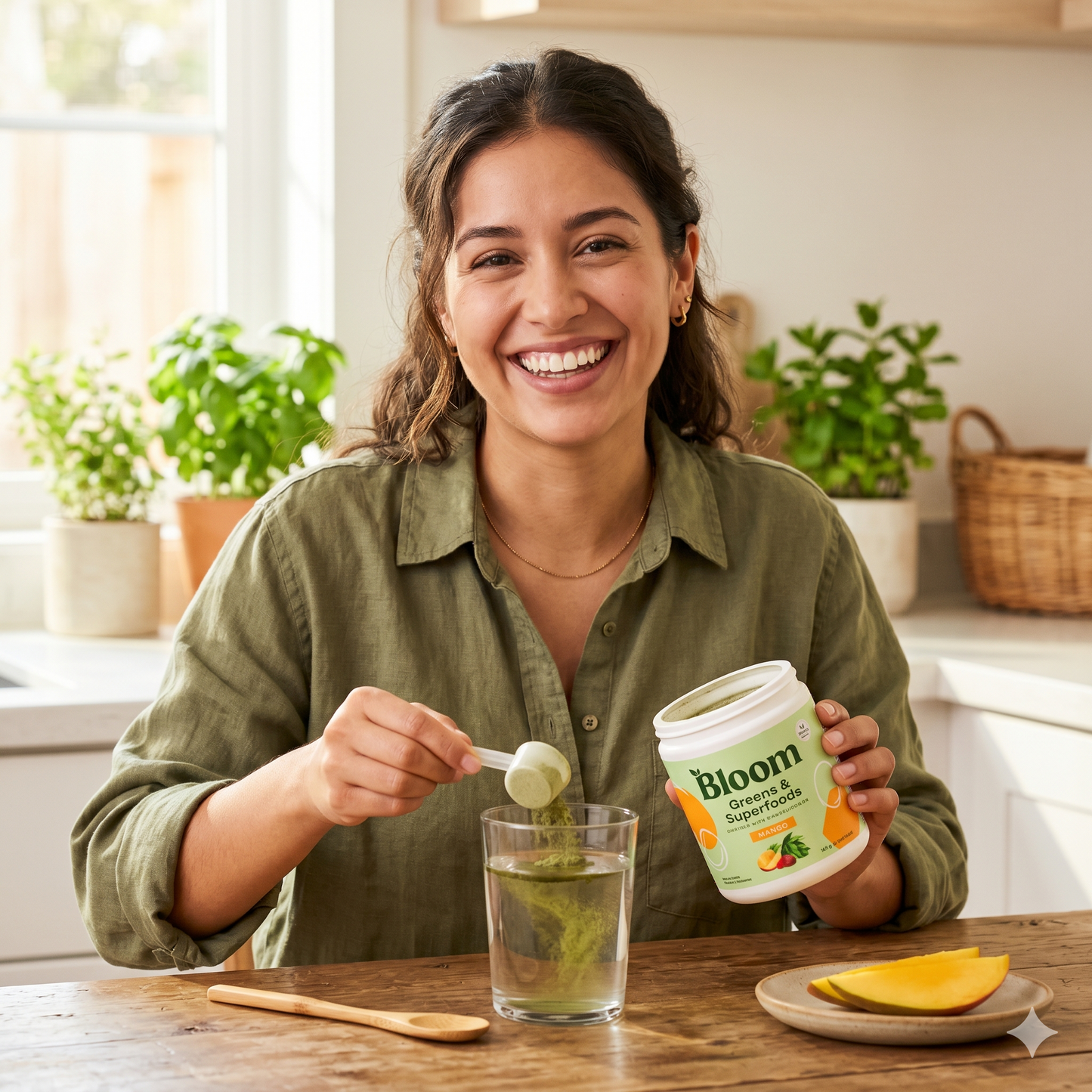 Suplemento Bloom Mango 145 Gr: Adiós hinchazón, energía y digestión natural diaria