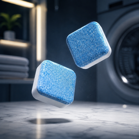 FreshClean™ – Kit de 12 Pastillas para Limpieza de Lavadora