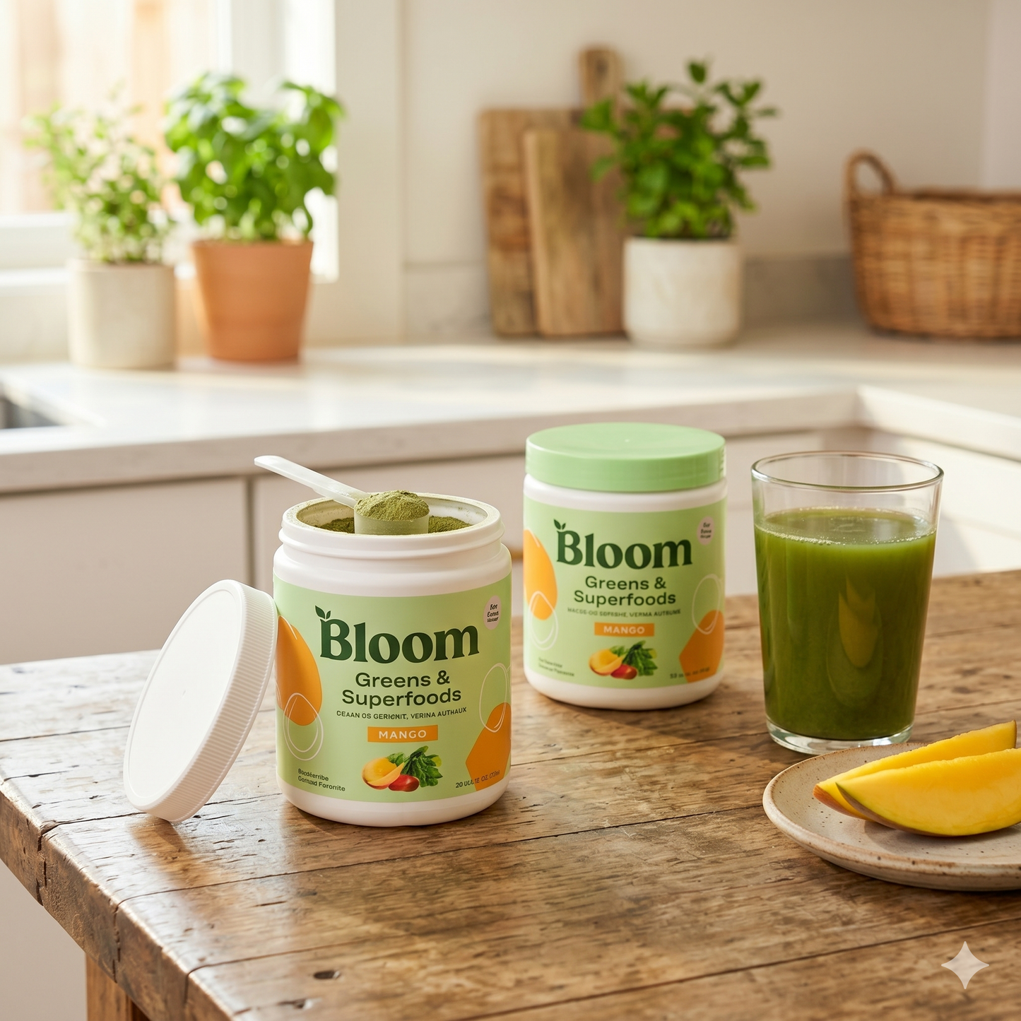 Suplemento Bloom Mango 145 Gr: Adiós hinchazón, energía y digestión natural diaria
