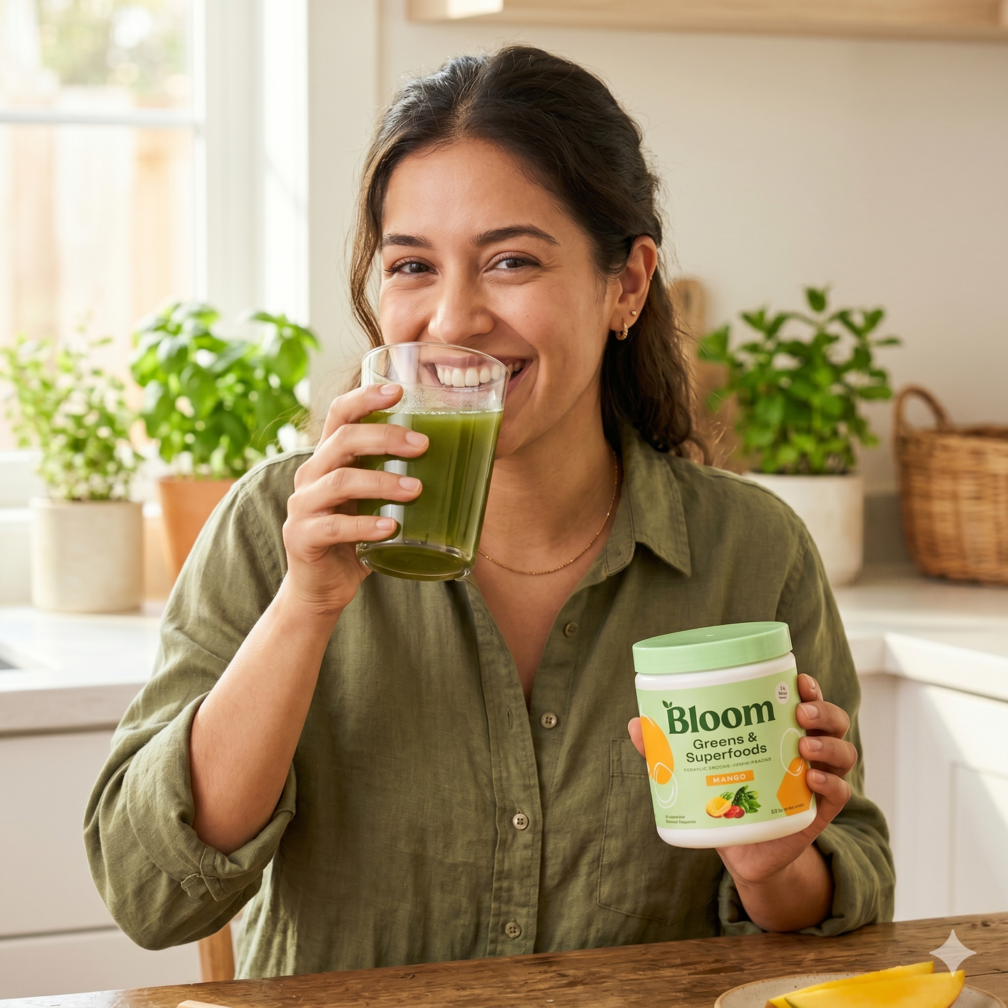Suplemento Bloom Mango 145 Gr: Adiós hinchazón, energía y digestión natural diaria
